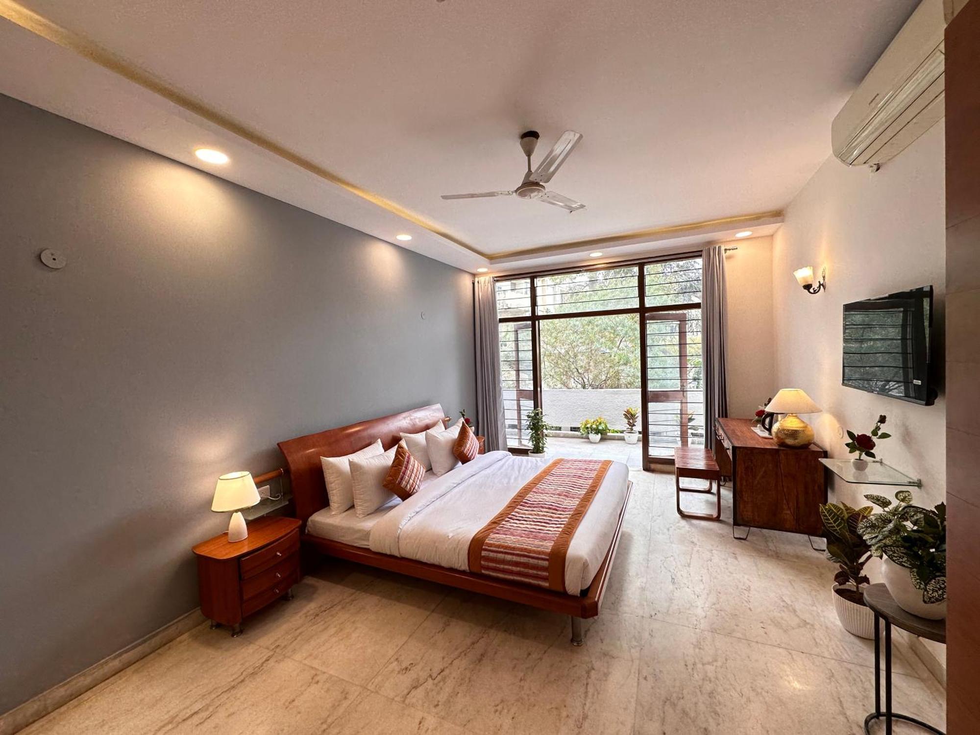Grove Residency Hauz Khas New Delhi Couple Friendly Hotel Eksteriør billede