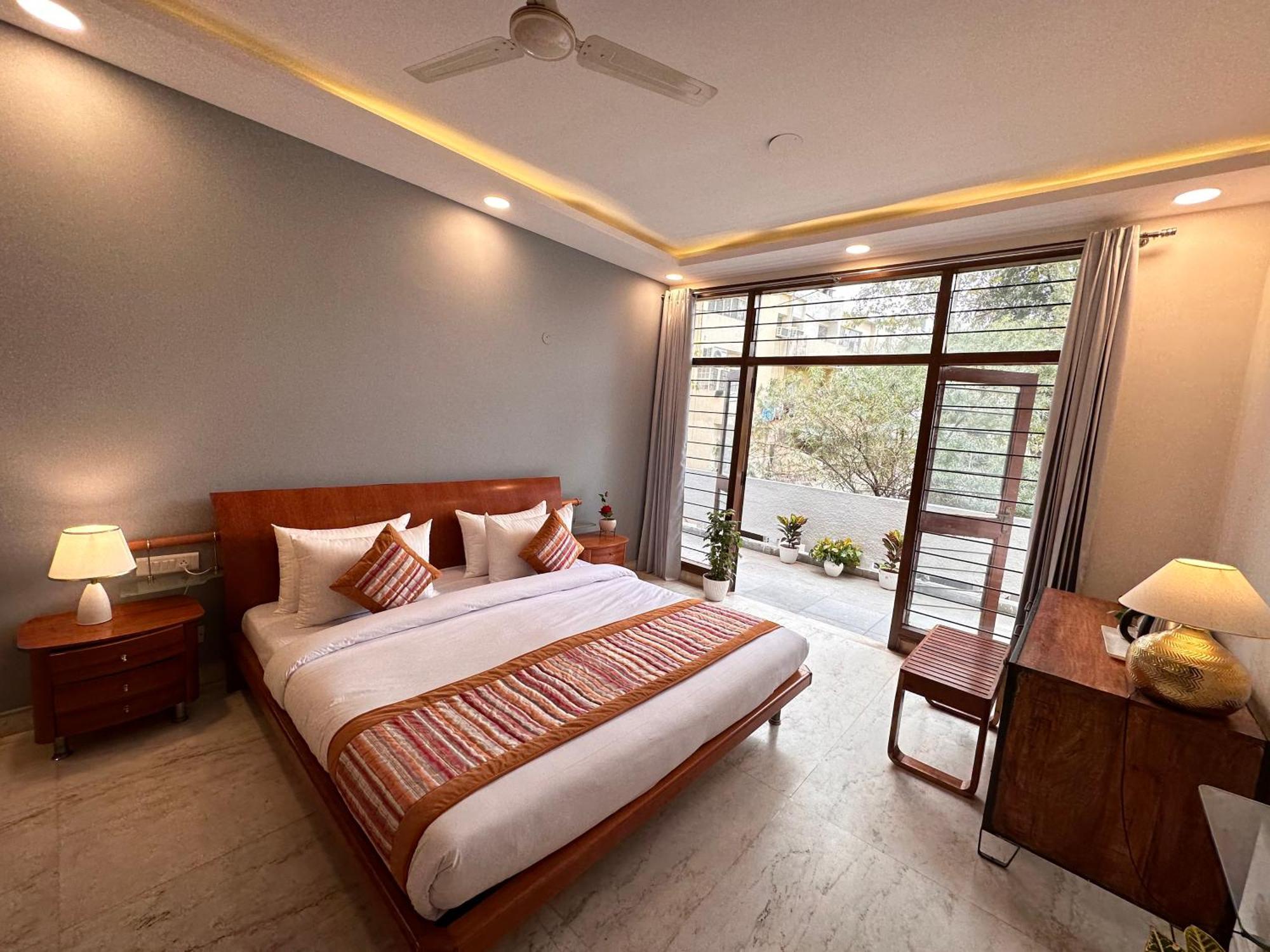 Grove Residency Hauz Khas New Delhi Couple Friendly Hotel Eksteriør billede