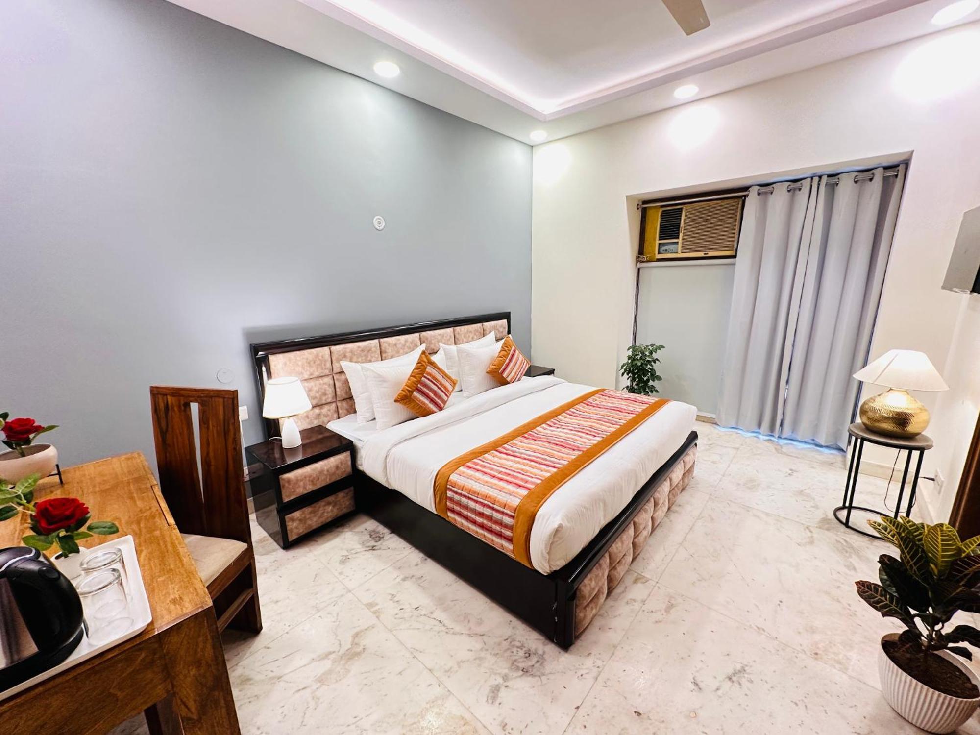 Grove Residency Hauz Khas New Delhi Couple Friendly Hotel Eksteriør billede
