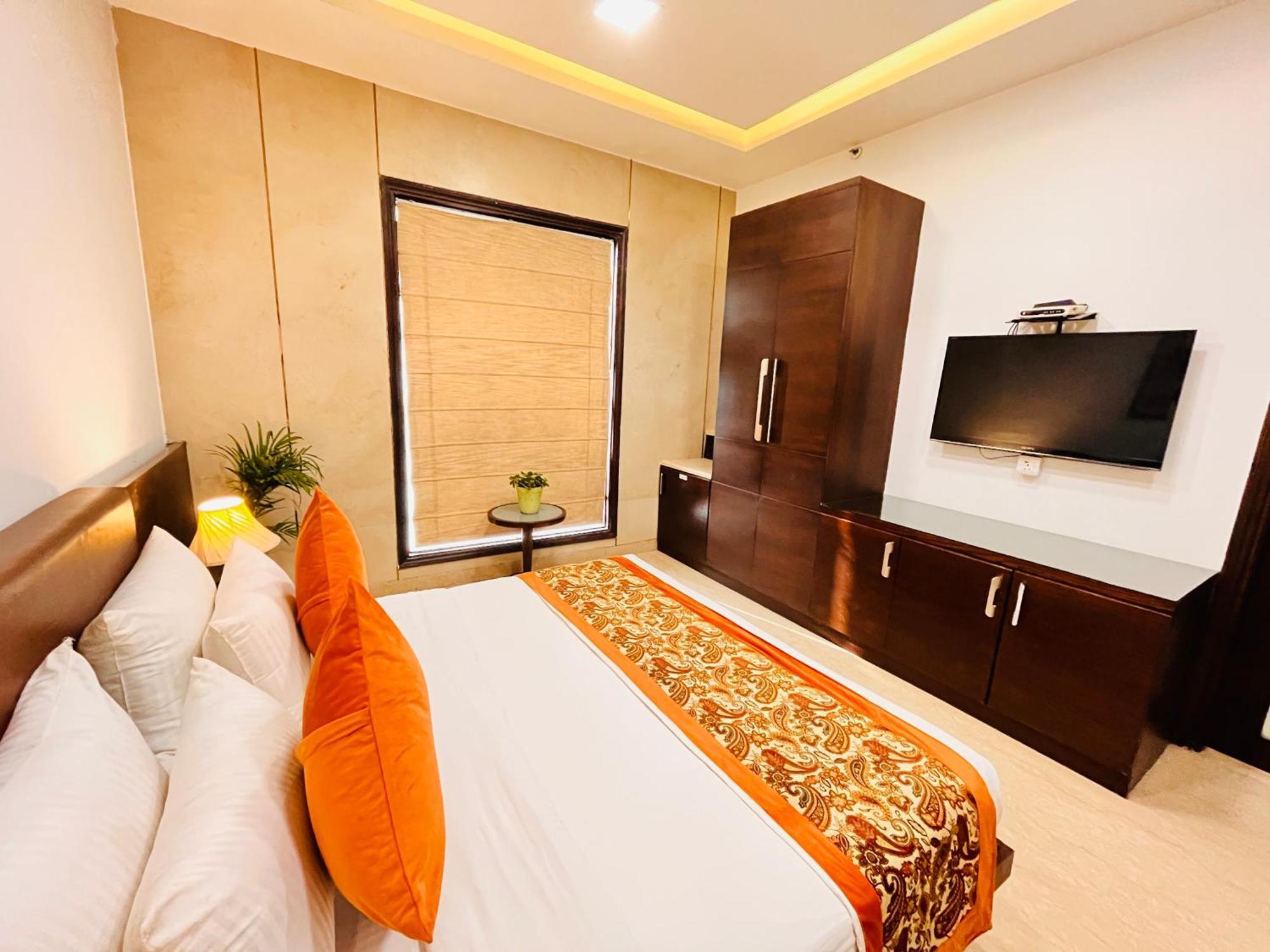 Grove Residency Hauz Khas New Delhi Couple Friendly Hotel Eksteriør billede